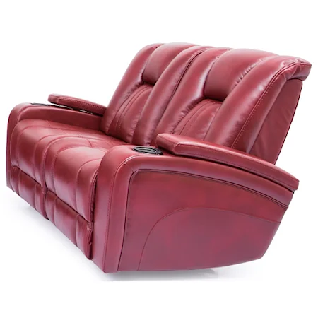 Power Reclining Loveseat with 2 Cupholders